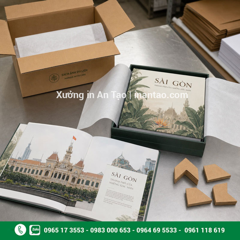 Đóng gói photobook thành phẩm Đóng gói đơn in photobook hcm giao tận nơi