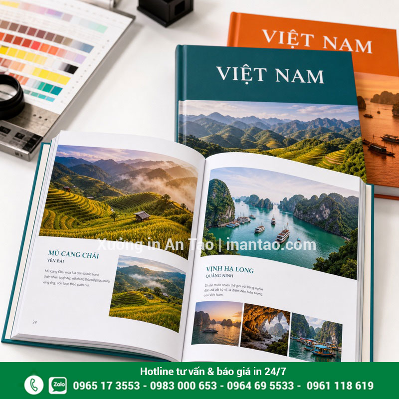 In sách màu giá rẻ với hình ảnh chân thực Sách màu khổ A5 in hình ảnh sắc nét và đóng cuốn hoàn chỉnh